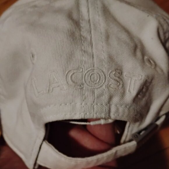 NEW Lacoste Kids 2 5 Years White Baseball Cap With Tags - Picture 4 of 6
